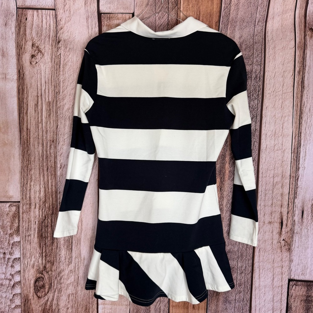 Stellah Polo Mini Dress Brighton Preppy Nautical Stripe Petite Coastal XSP NWT - Picture 2 of 9